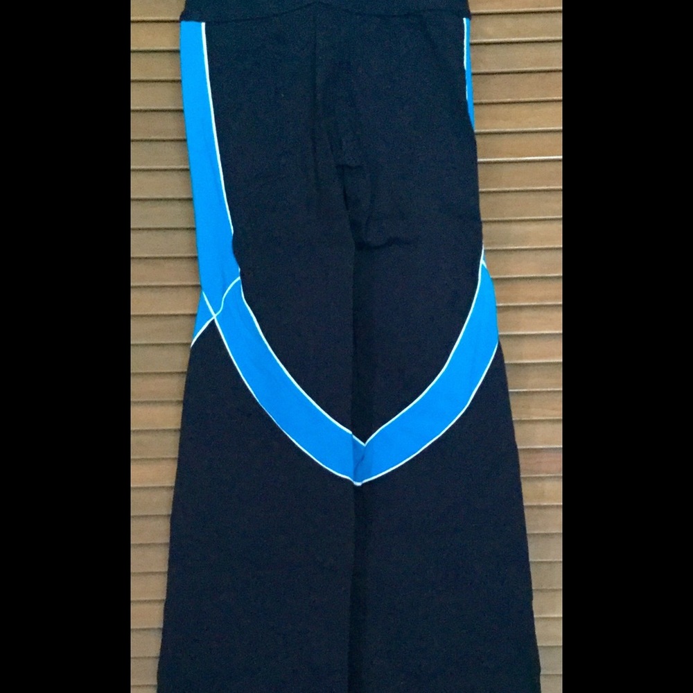 Blue Ribbing Leggings - Picture 3 of 3