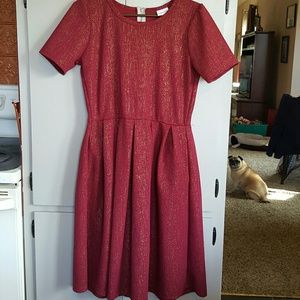 LuLaroe Amelia dress Like new Elegeant