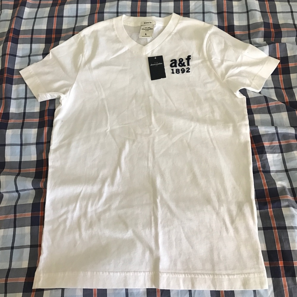 Abercrombie Boys White Shirt