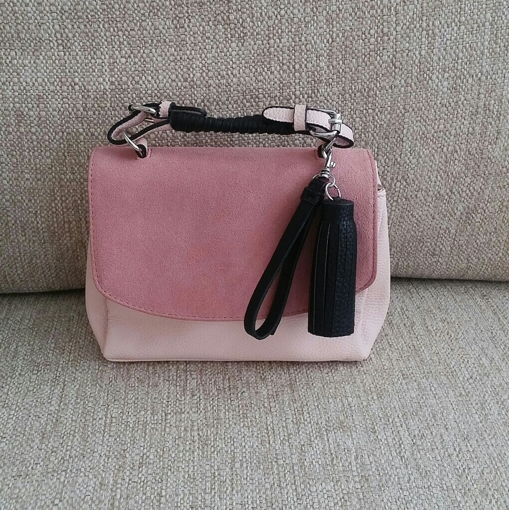 SOLD Reserved by @mv_ng  Zara pink bag