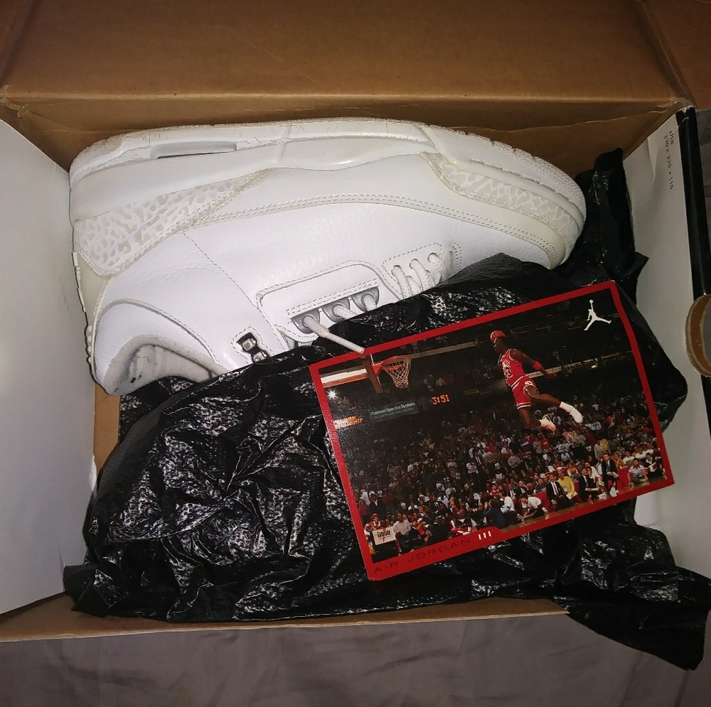 OG Retro Pure Money Jordan 3's