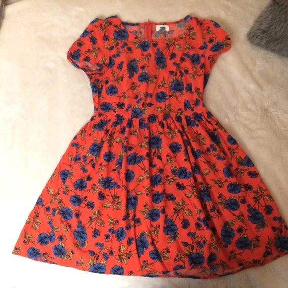 Floral Old Navy Babydoll Dress - Picture 2 of 3