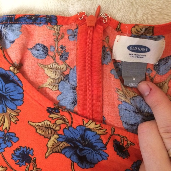 Floral Old Navy Babydoll Dress - Picture 3 of 3