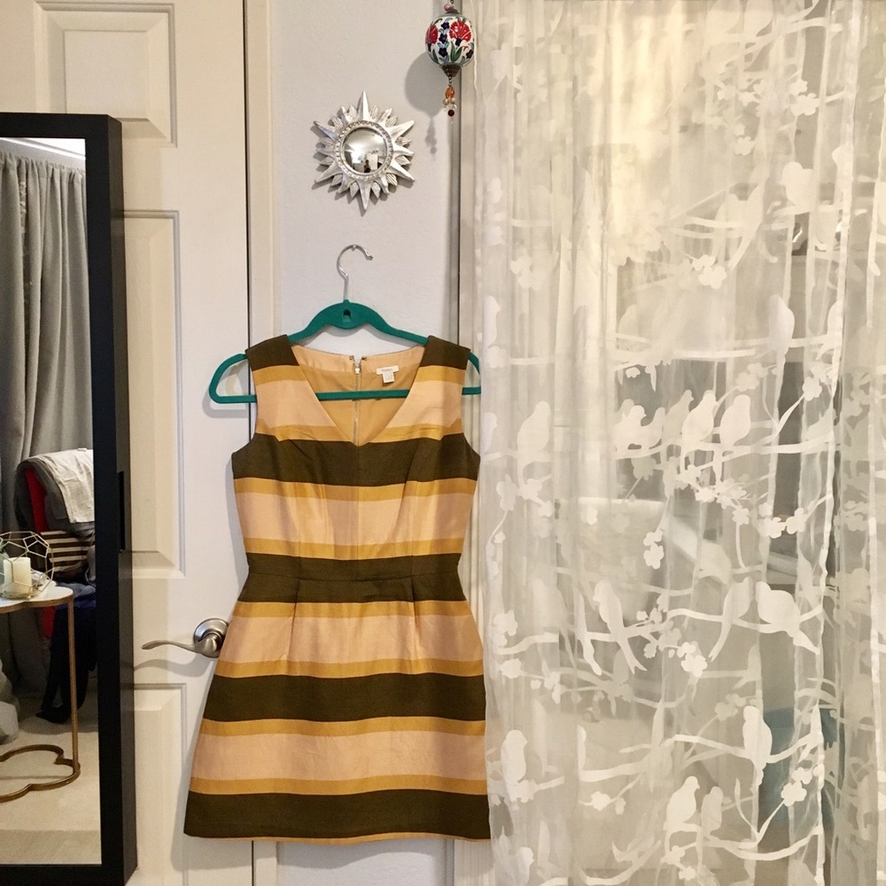 NWOT silk Fossil dress!