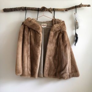 • FLASH SALE • Vintage Mink Fur Coat