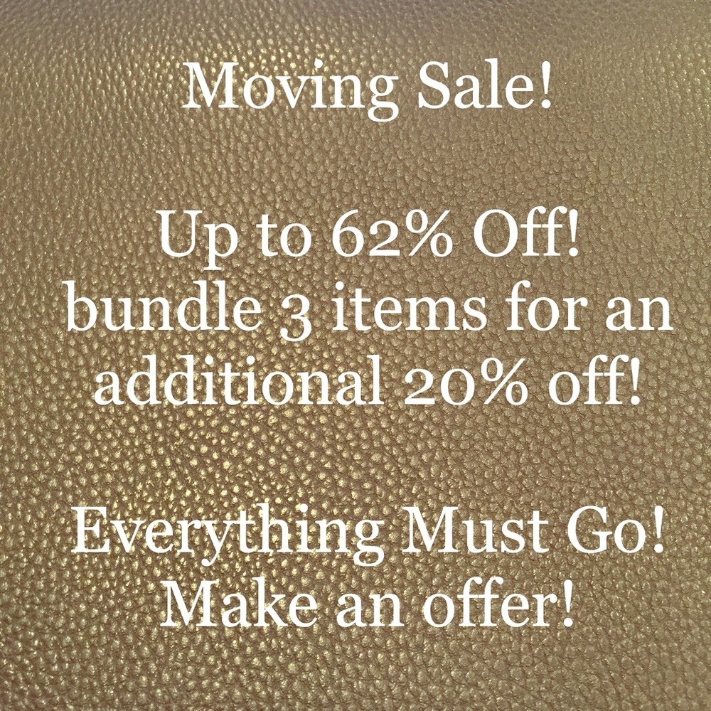 Im moving! Everything must go by April 31st.