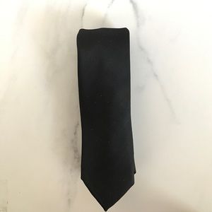 Black/ Royal Silk Necktie. NWOT.