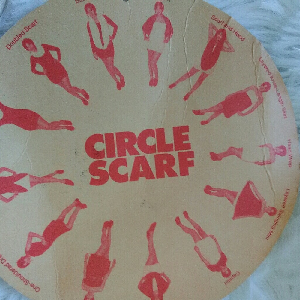 Creme Circle Scarf 13+styles