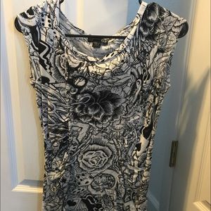 Tattoo Print women's/juniors Fox Shirt Size medium