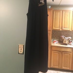 Black cocktail dress
