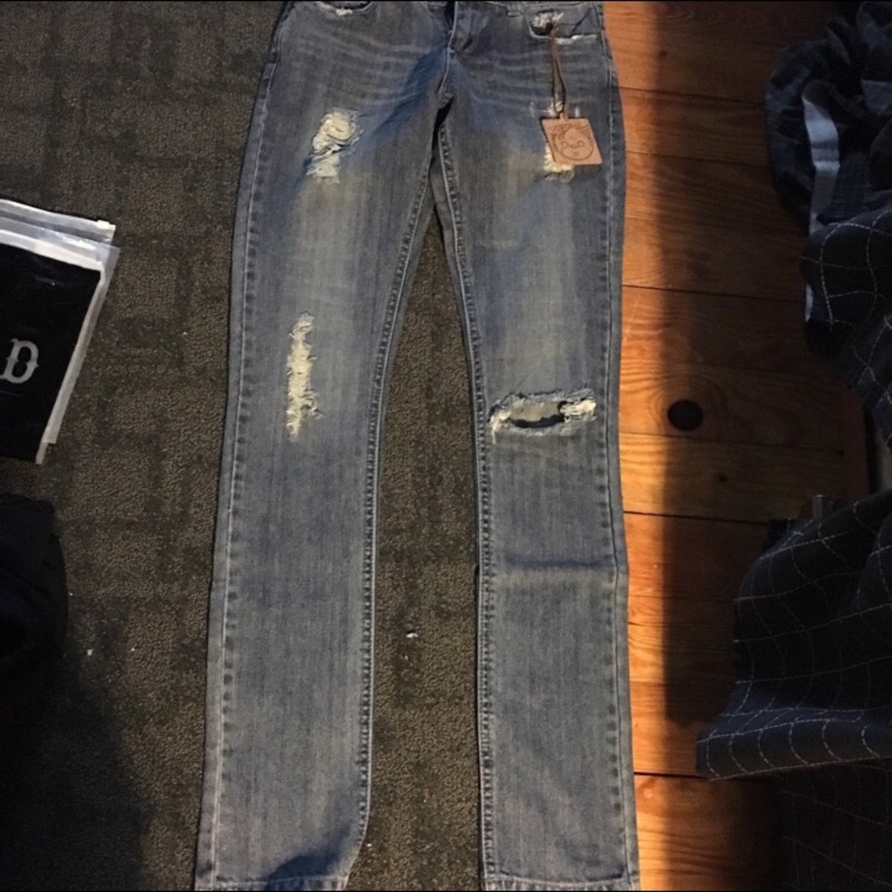 Drop Dead Distressed Jeans New With Tags