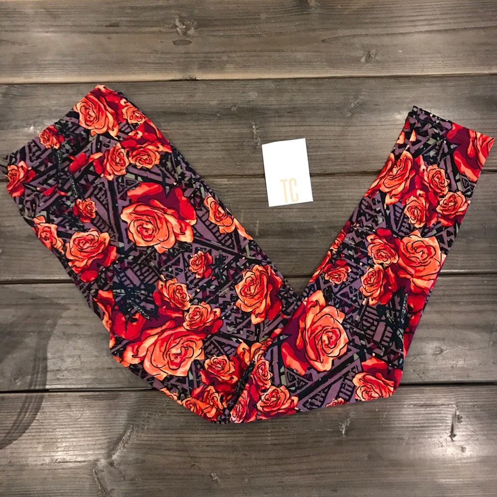 NEW TC rose LuLaRoe leggings!