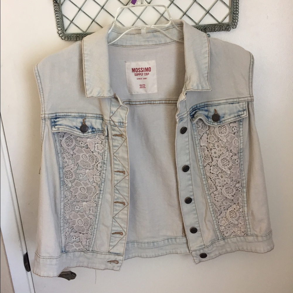 Mossimo Denim vest XXL