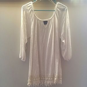 Boho cream color long sleeve
