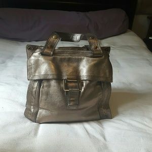 Beautiful kooba metallic grey tote