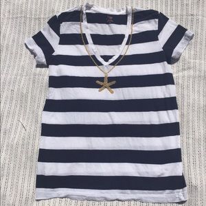 Joe Fresh Nautical shirt, size small