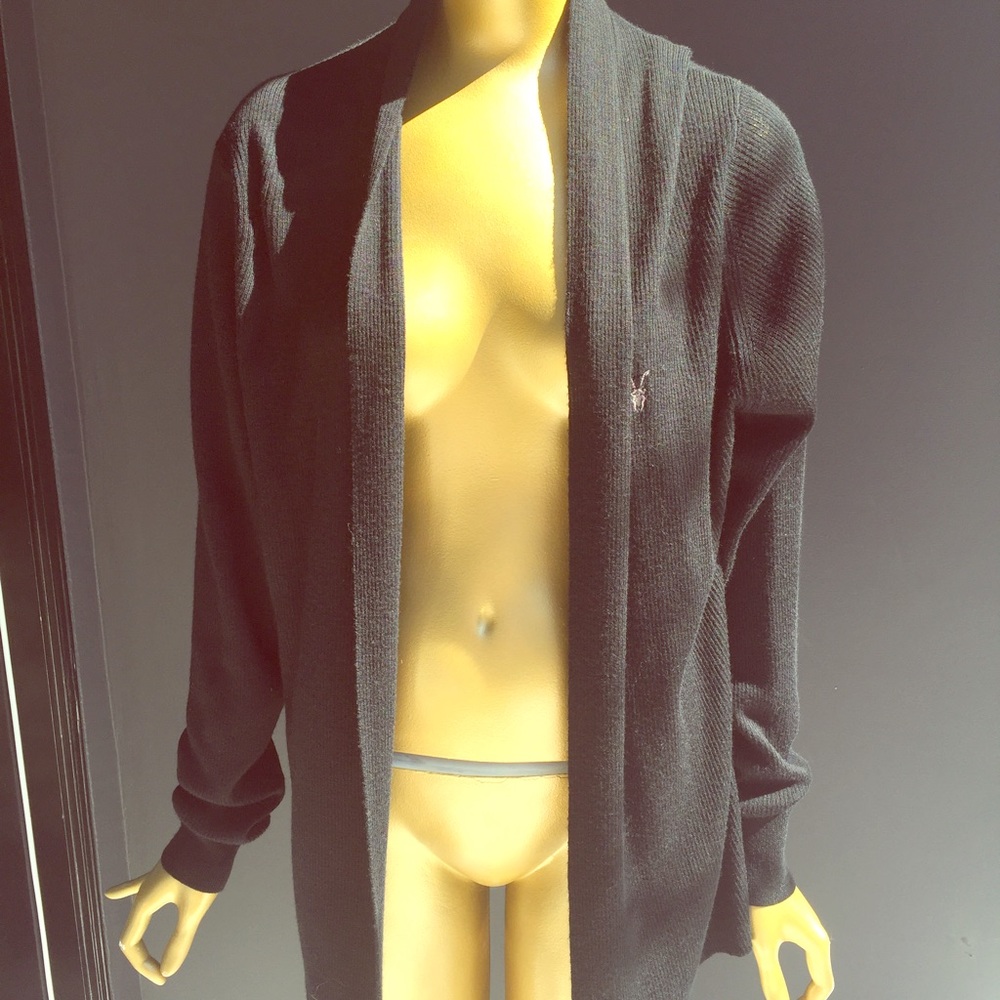 Black long cardigan from allsaints