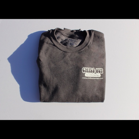 Chill Out Palm Tree Crew Neck Sweater - Picture 3 of 4