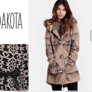 BB Dakota Brown Aztec Jacket