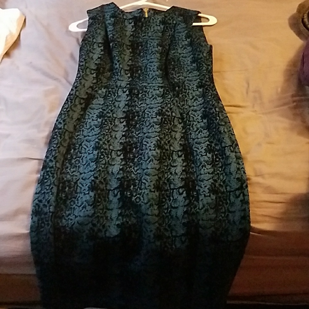 Dark Blue and Black dress