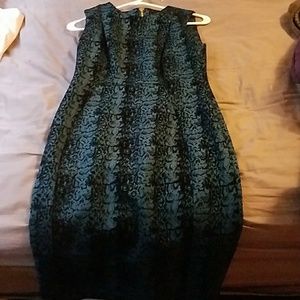 Dark Blue and Black dress