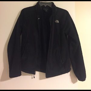 North Face Black Fleece Coat