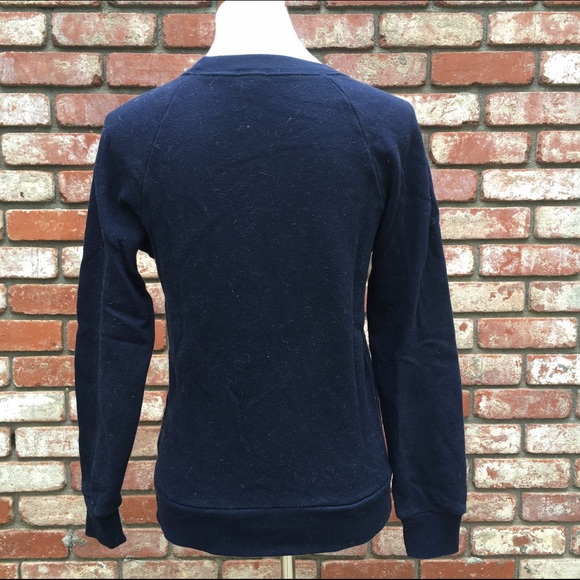 !SOLD! J Crew Metallic Elephant Sweatshirt - Picture 3 of 4