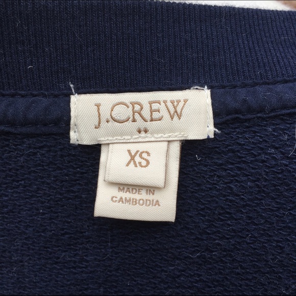 !SOLD! J Crew Metallic Elephant Sweatshirt - Picture 4 of 4