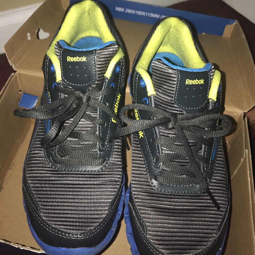 Reebok sneakers . Size 4.5 worn twice.