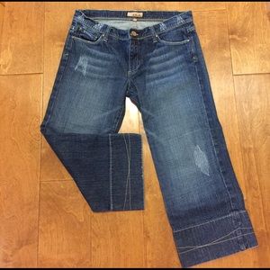 STS See Thru Soul Capri Jeans Size 30