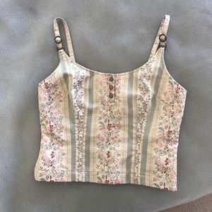 Vintage crop top