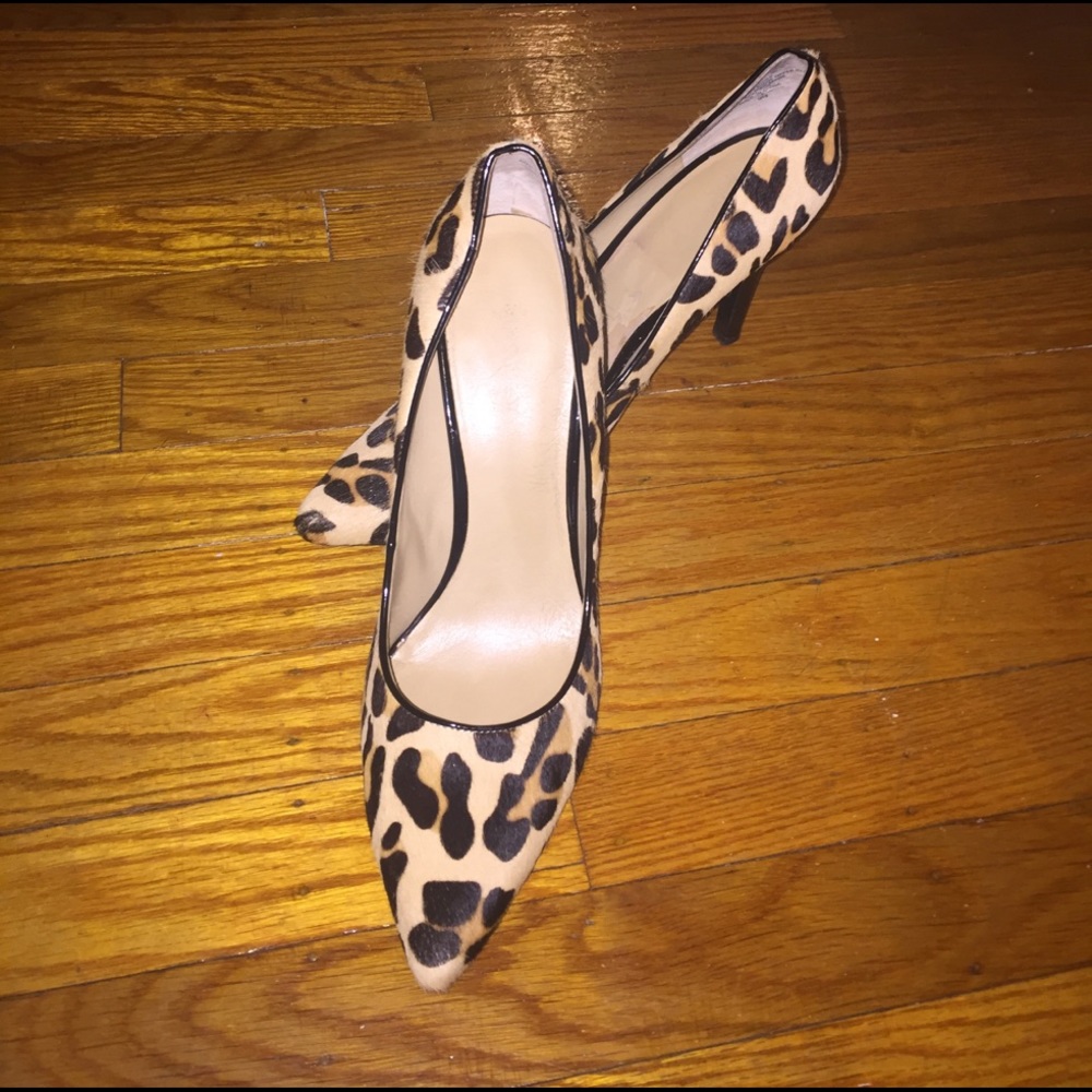 Nine West Leopard Print Heels