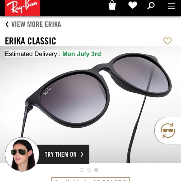 Ray-Bans - Black main image 5