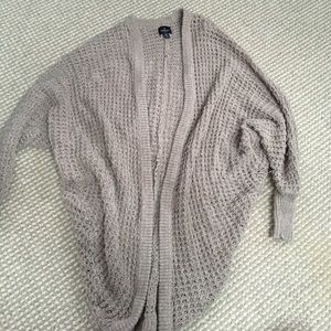 Dolman sleeve cardigan
