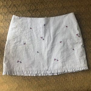 Lilly Pulitzer Seersucker Ladybug Mini Skirt