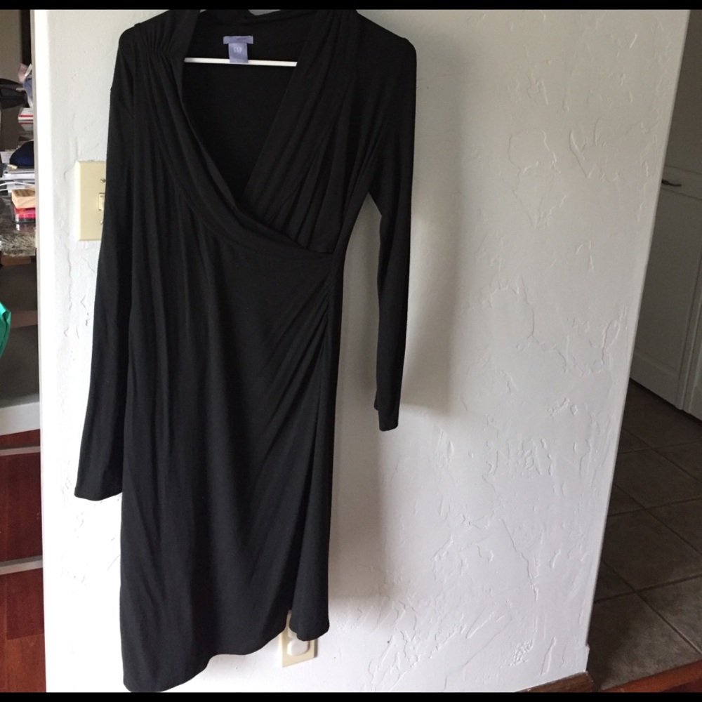 Black Gap stretch nursing dress