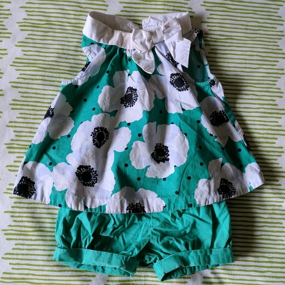 Janie and Jack swing tunic dress with bloomers - Picture 1 of 6