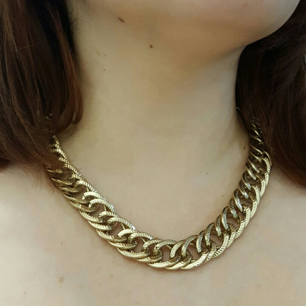Gold necklace