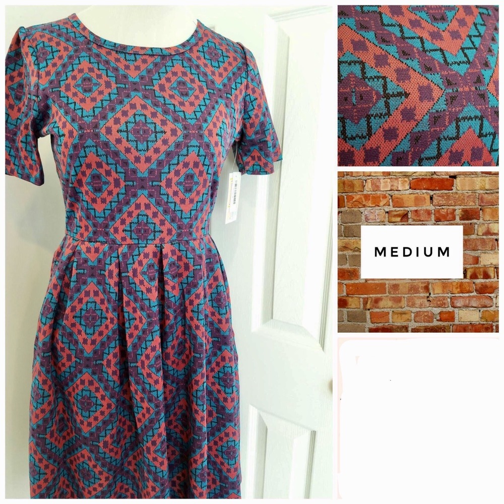 Gorgeous Lularoe Amelia Dress