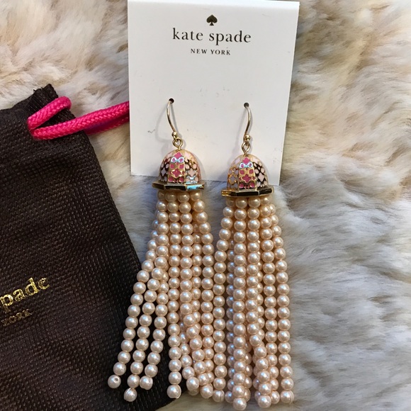 Kate Spade Rambling Roses earrings - Picture 3 of 4