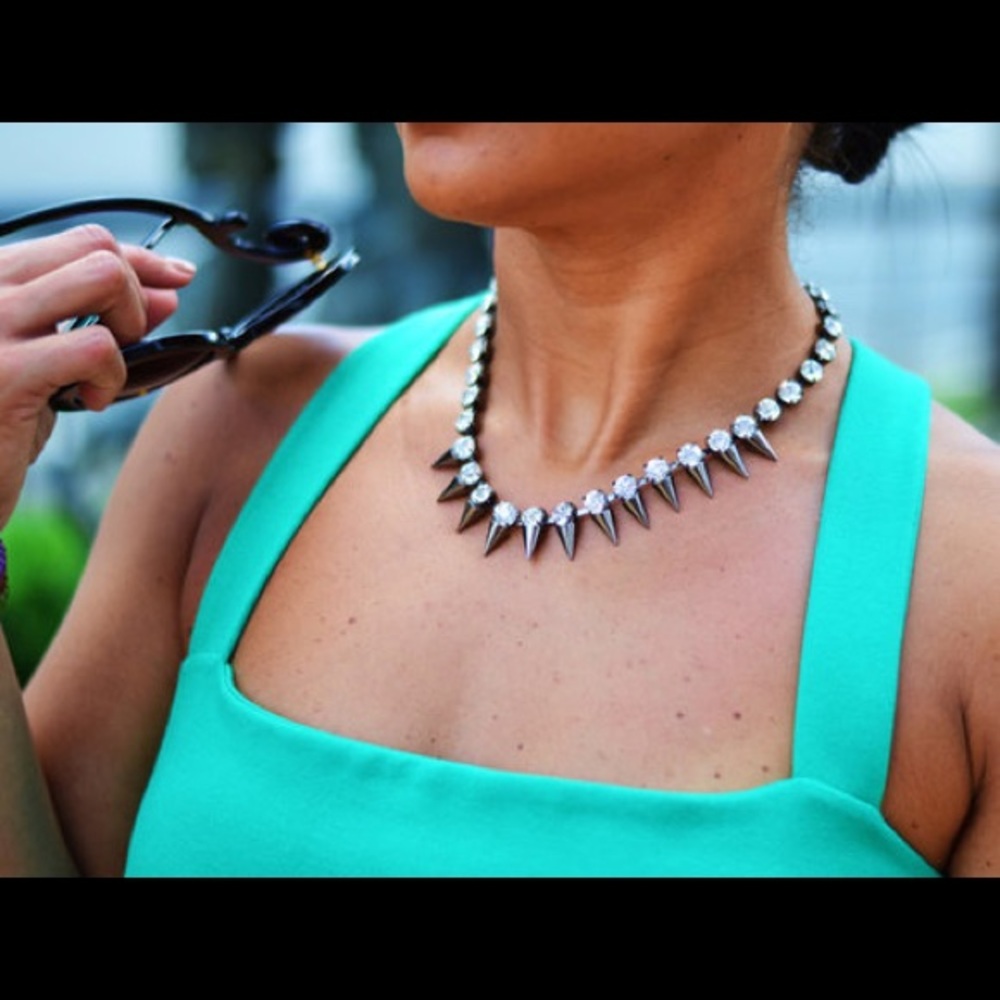 Spikes Glam Choker