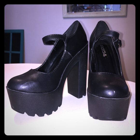 soda mary jane shoes
