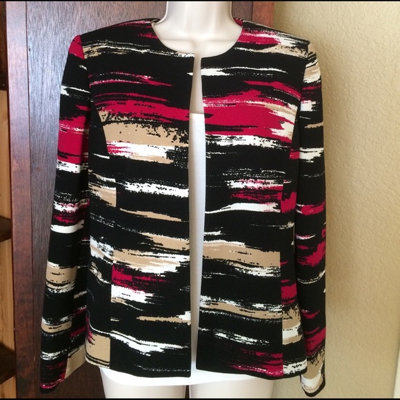 Kasper Jackets & Blazers - Kasper print jacket