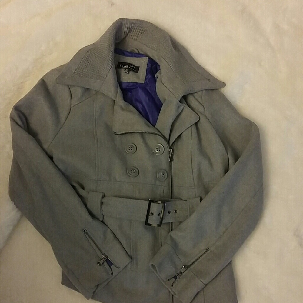 Juniors XL PEA COAT VERY GOOD CONDITION