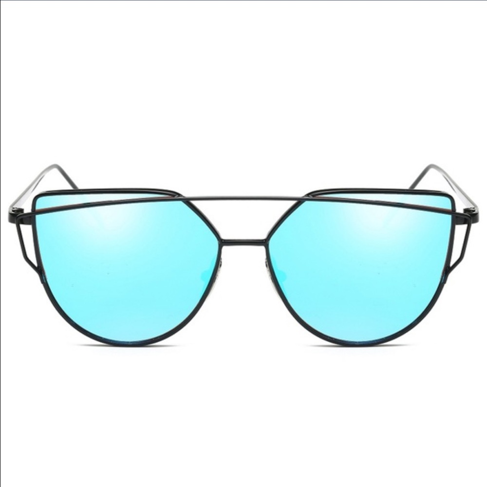 Women's cat eye aviator sunglasses