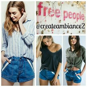 🔥24,28,30🔥FreePeople Sweet Surrender Jean Shorts