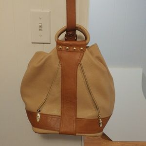 Leather backpacks