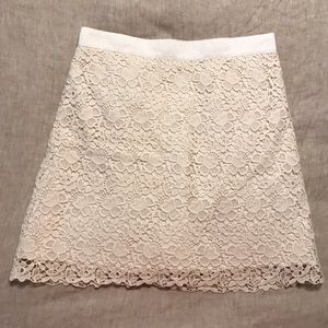 LOFT Lace Skirt