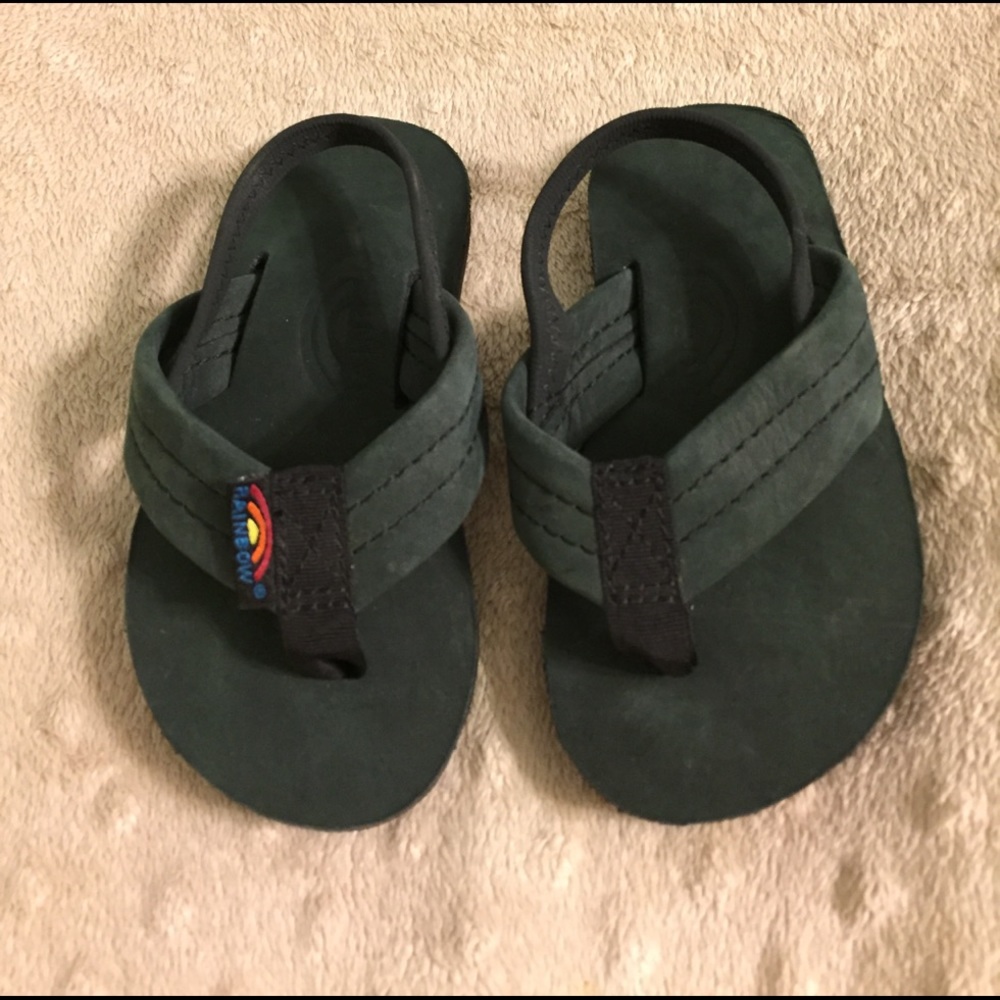 NEW toddler Rainbow sandals