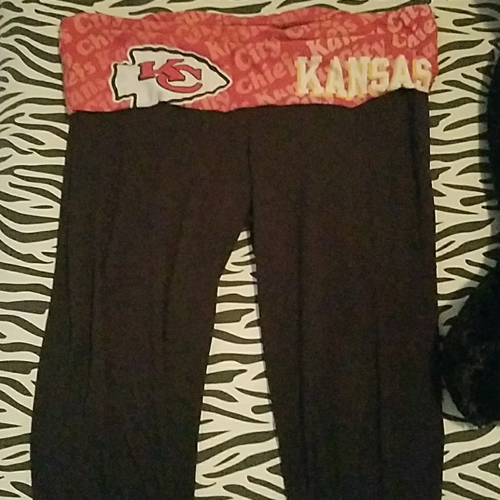 KC Chiefs Yoga Pants